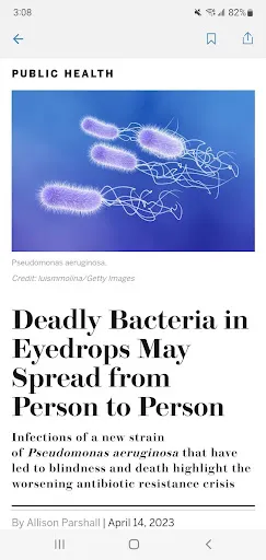 Captures d'écran de Scientific American