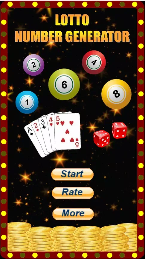 Lotto Number Generator Screenshots
