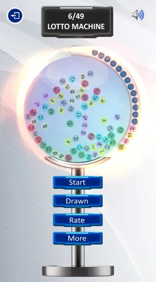 Captures d'écran de 6/49 Lotto Machine
