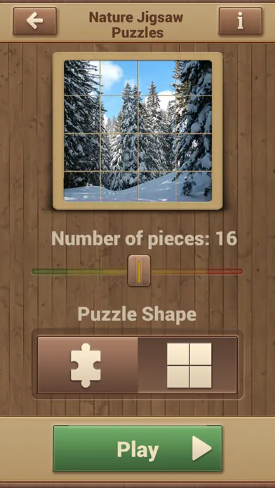 Capturas de tela do Nature Jigsaw Puzzles