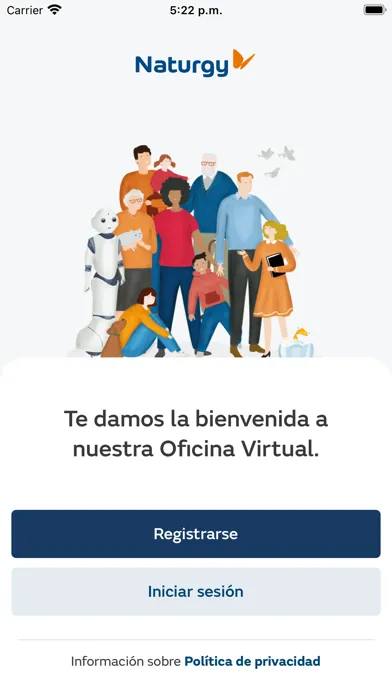 Naturgy Arg Oficina Virtual سکرین شاٹس