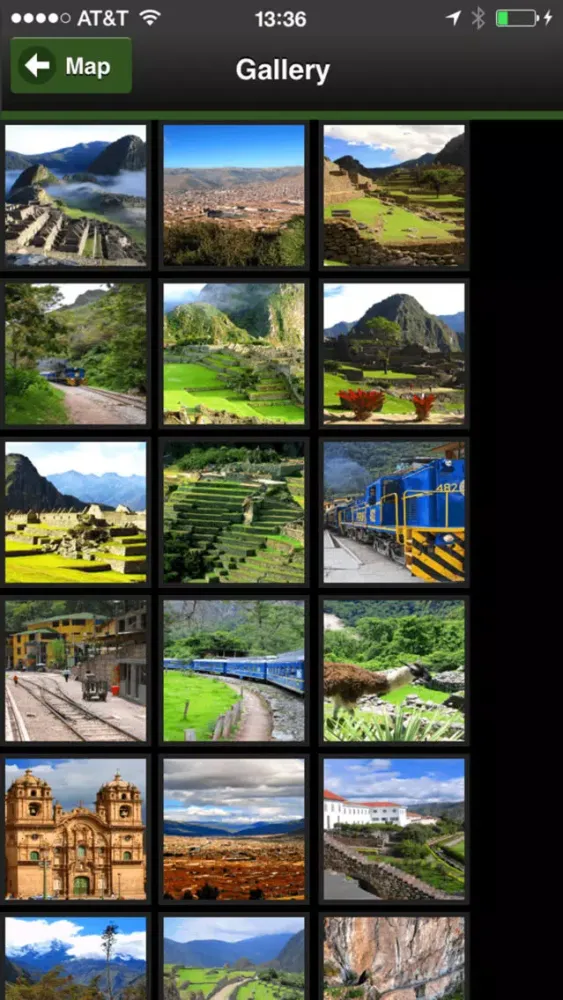 Machu Picchu trail map offline应用截图
