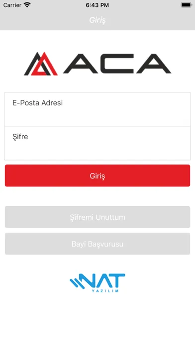 Aca B2B سکرین شاٹس