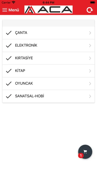 Aca B2B سکرین شاٹس