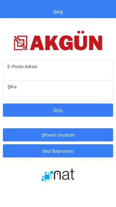 Zrzuty ekranu Akgün B2B
