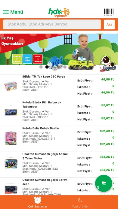 Zrzuty ekranu Hak-İş B2B