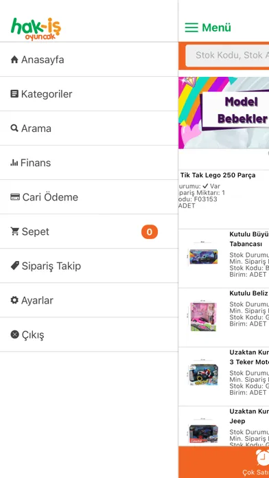 Zrzuty ekranu Hak-İş B2B