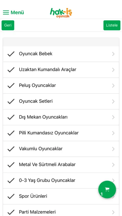 Zrzuty ekranu Hak-İş B2B