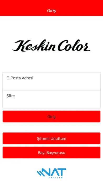 Keskin Color B2B Ekran Görüntüleri