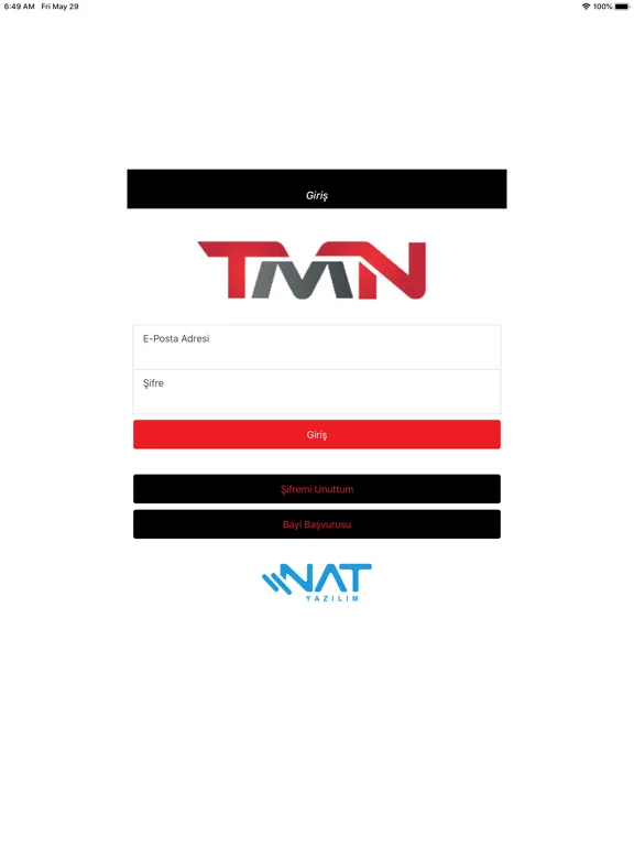 Tmn B2B iPad  স্ক্রিনশট