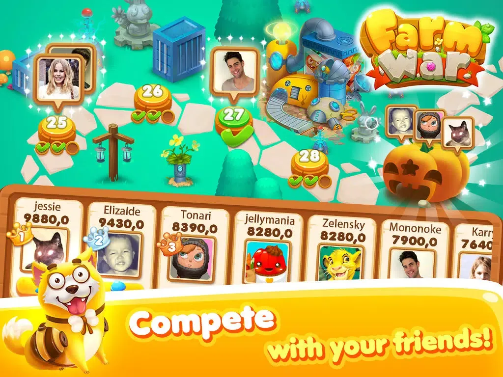 Capturas de tela do Farm War™ iPad 