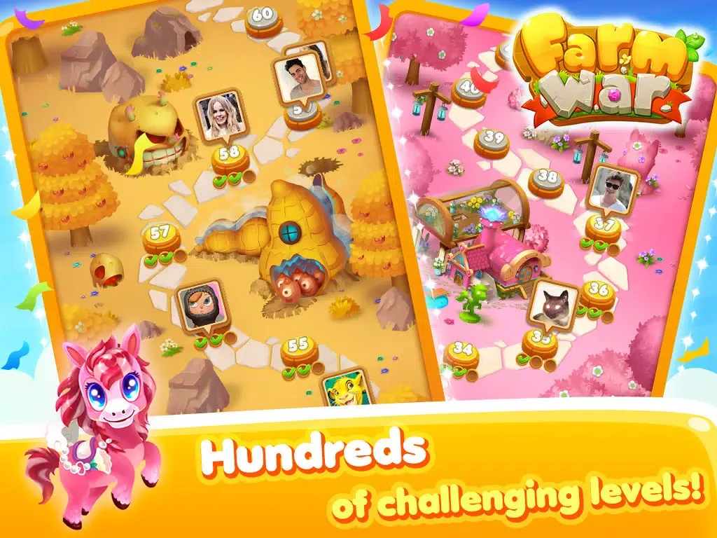 Capturas de tela do Farm War™ iPad 