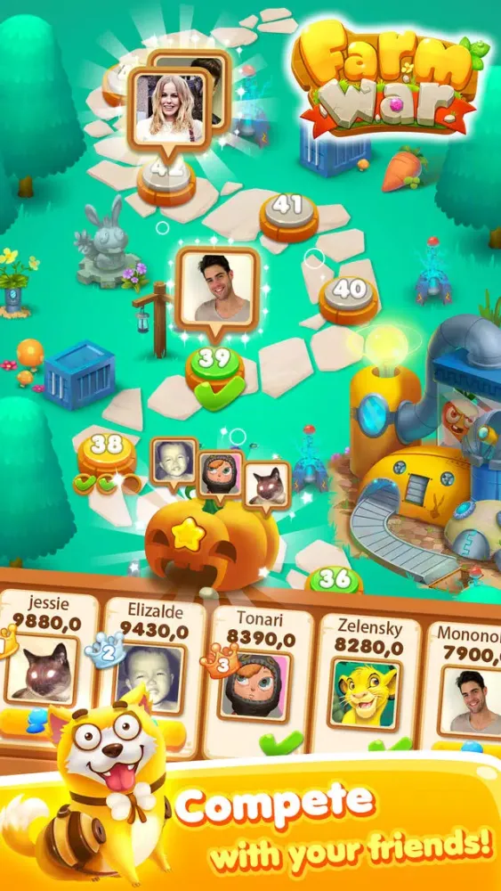Capturas de tela do Farm War™