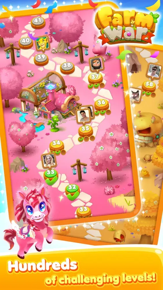 Capturas de tela do Farm War™