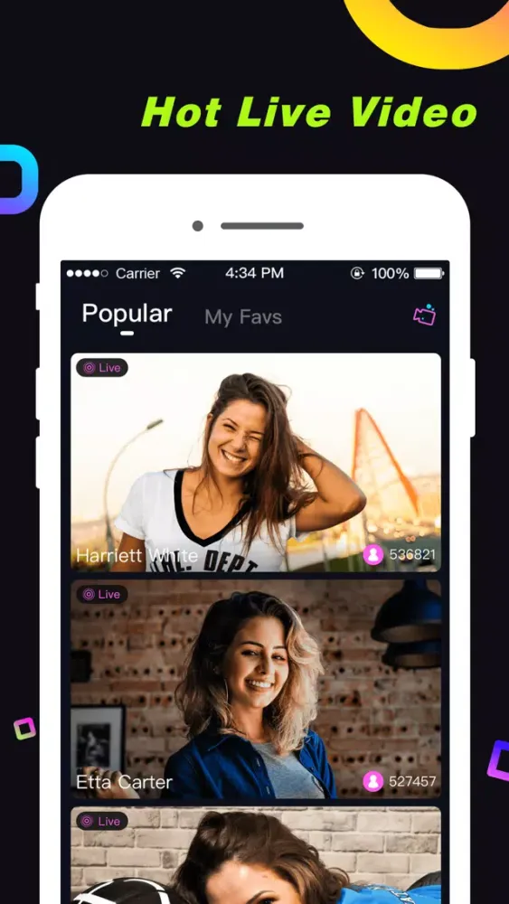 تصاویر Naughty Live-Go Live & Chat