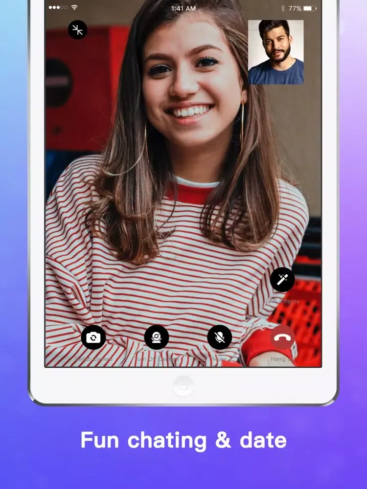 Naughty Video Chat - live talk iPad  سکرین شاٹس