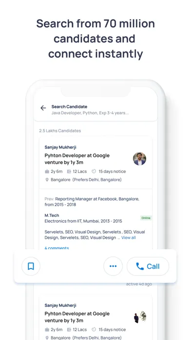 تصاویر Naukri Recruiter