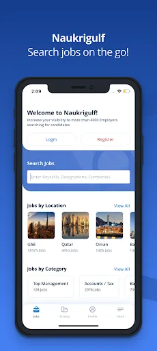 Naukrigulf - Job Search App Screenshots