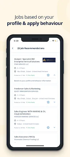 Naukrigulf - Job Search App Screenshots