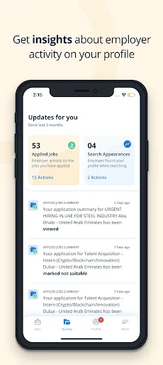 Naukrigulf - Job Search App Screenshots