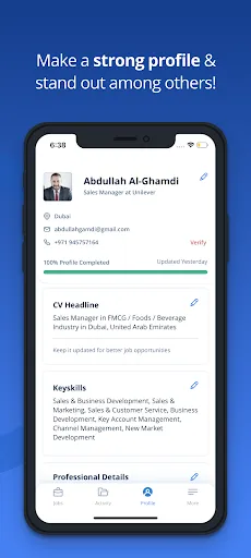 Naukrigulf - Job Search App Screenshots