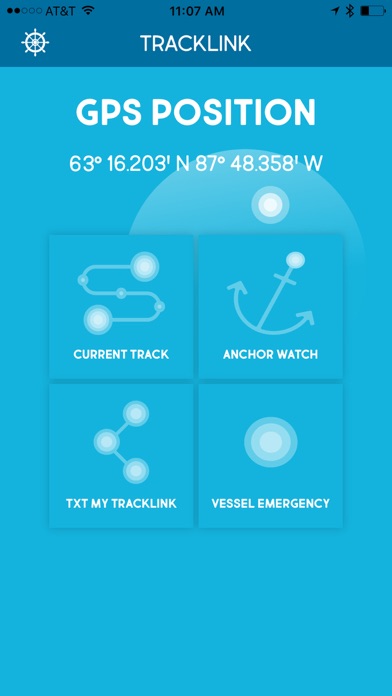 Tangkapan skrin TrackLink NauticEd