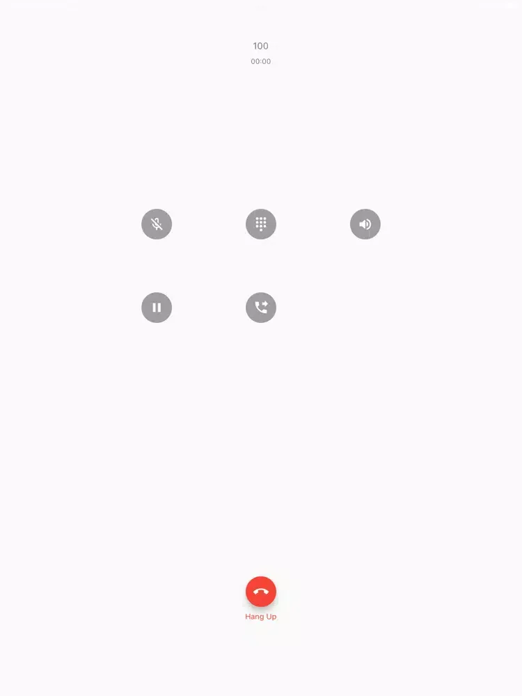 Screenshot di Nautilus Phone iPad 
