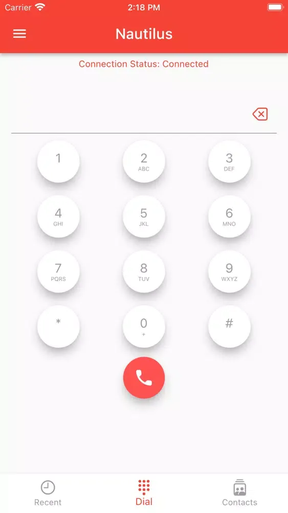 Screenshot di Nautilus Phone