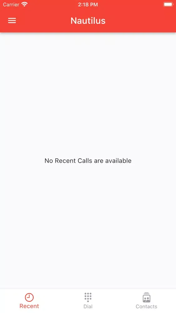 Screenshot di Nautilus Phone