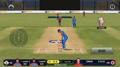 ภาพหน้าจอของ Real Cricket Swipe