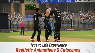 ภาพหน้าจอของ Real Cricket Swipe