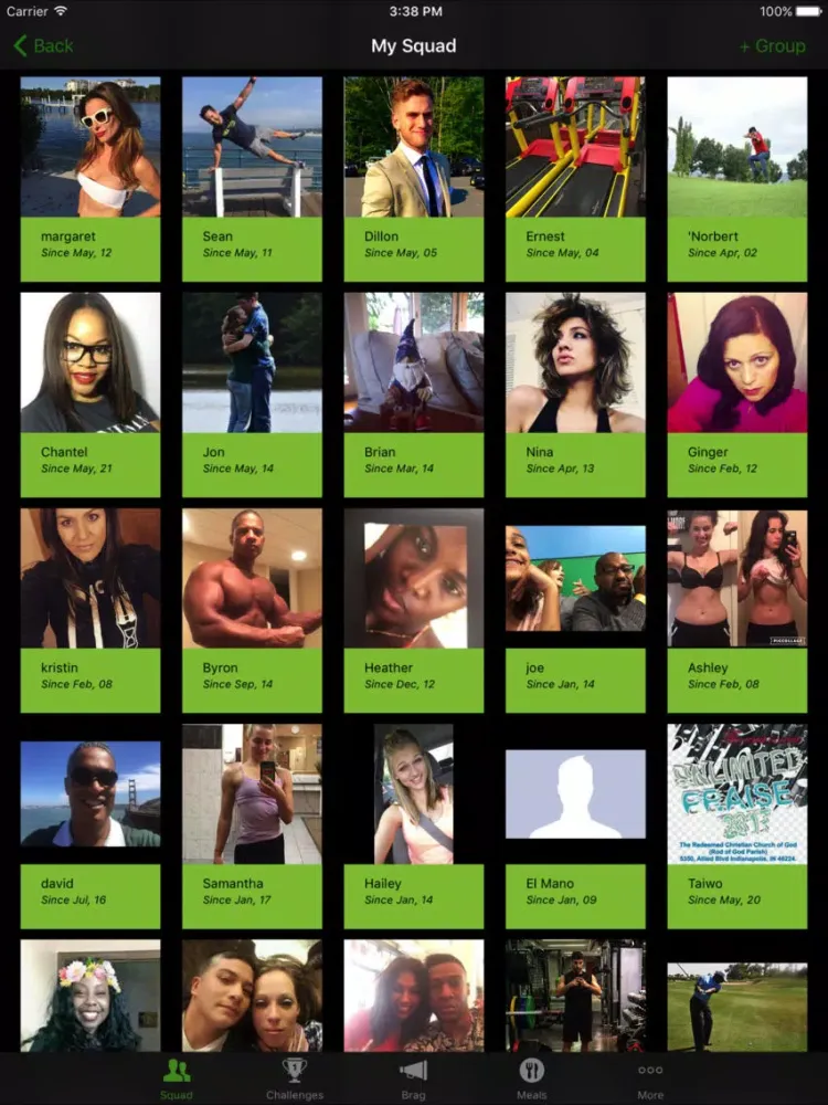 Zrzuty ekranu NavaFit: Find a fitness buddy iPad 