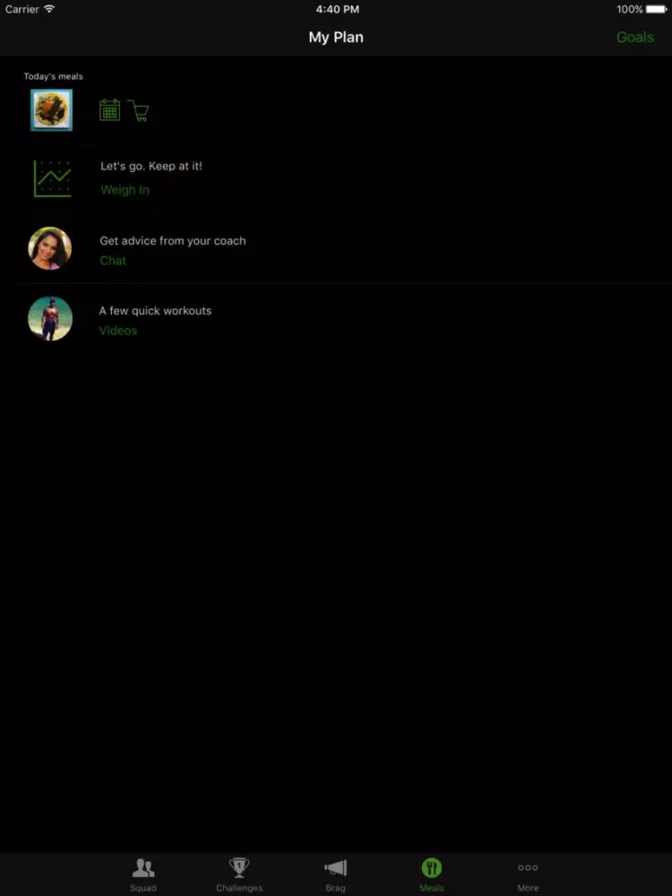 Zrzuty ekranu NavaFit: Find a fitness buddy iPad 