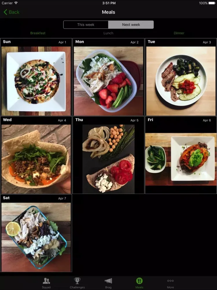 Zrzuty ekranu NavaFit: Find a fitness buddy iPad 