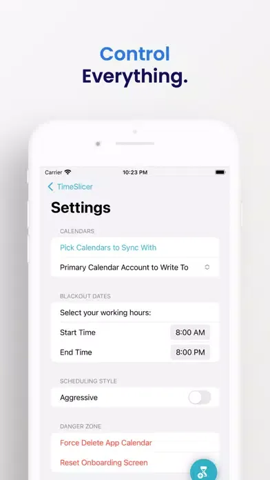 TimeSlicer - Timeboxing Ekran Görüntüleri