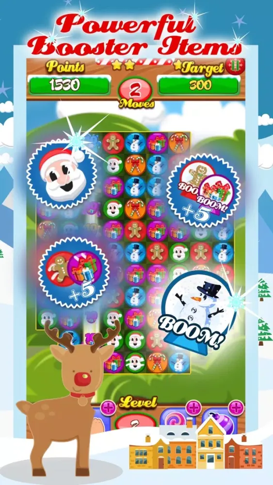 Screenshot di Santa Pops - Match3