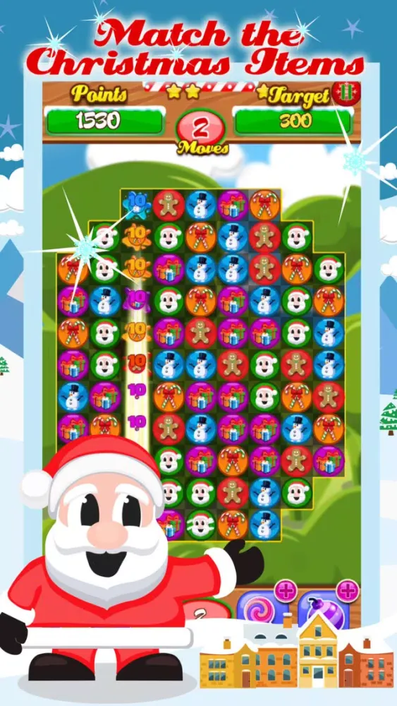 Screenshot di Santa Pops - Match3