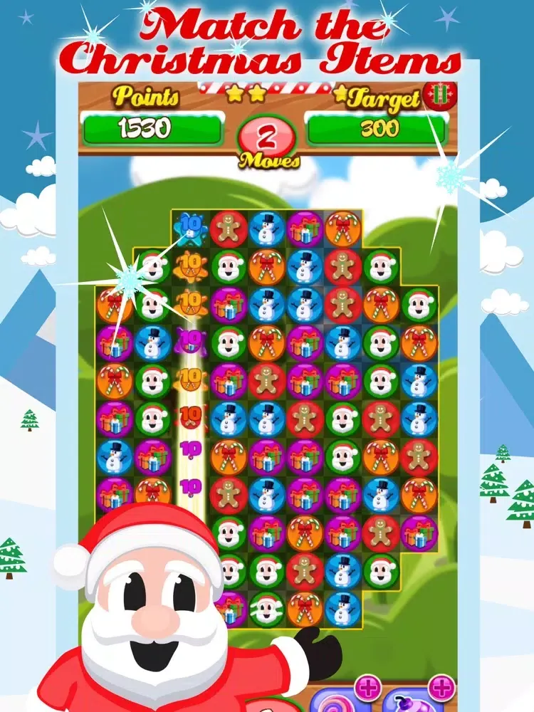 Santa Pops Lite iPad  스크린샷