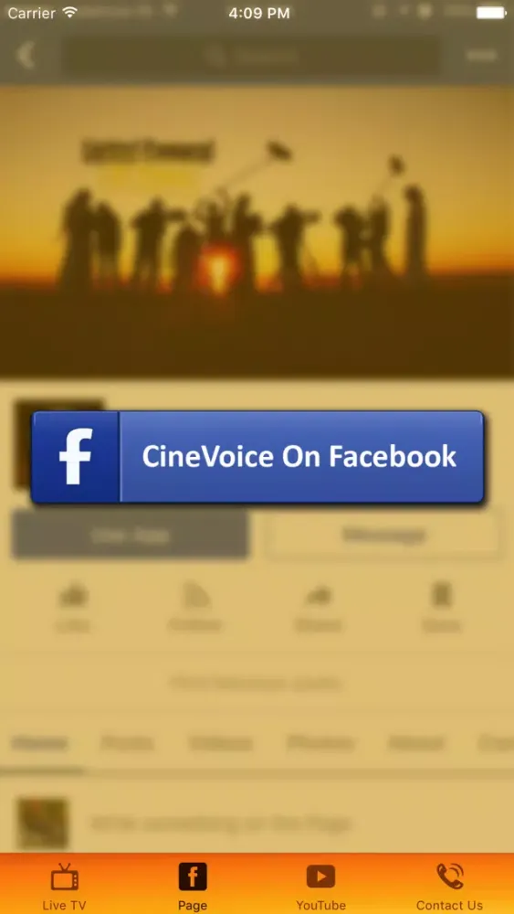 Captures d'écran de Cine Voice