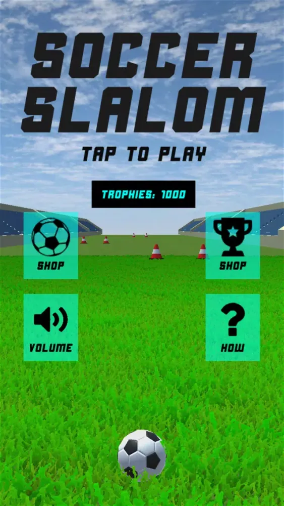 Ảnh chụp màn hình của Soccer Slalom