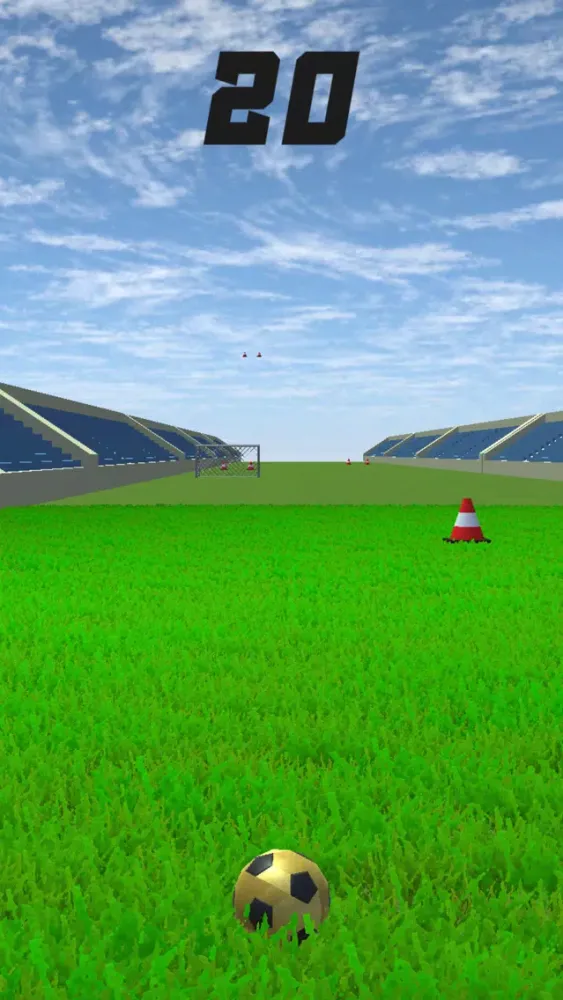 Ảnh chụp màn hình của Soccer Slalom