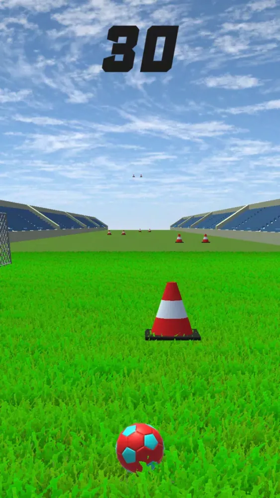 Ảnh chụp màn hình của Soccer Slalom