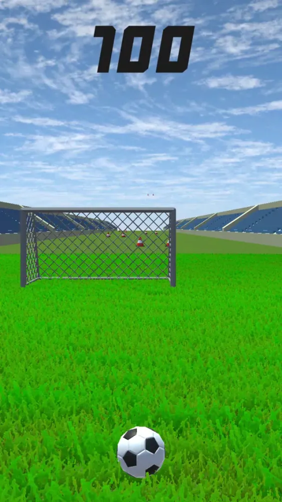 Ảnh chụp màn hình của Soccer Slalom