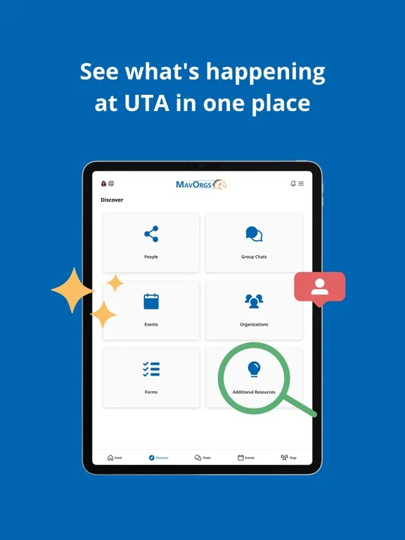 Скриншоты MavEngage Mobile iPad 