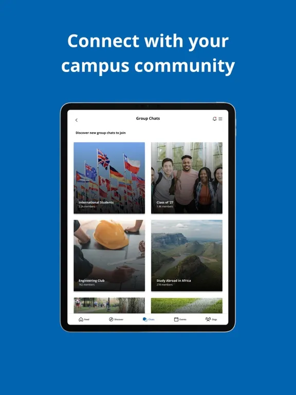 Скриншоты MavEngage Mobile iPad 