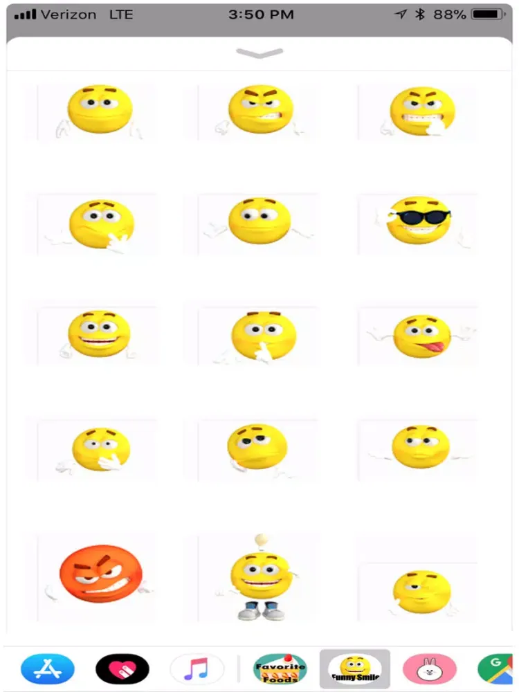 Funny Smile SMS iPad  Ekran Görüntüleri