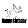 Hand Drawing Birthday