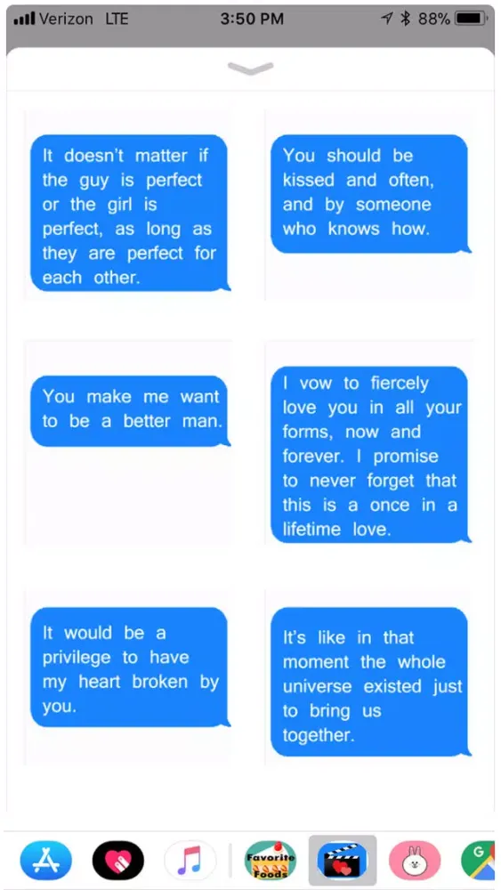 Movie Quotes about Love スクリーンショット