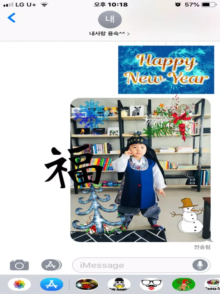 Capturas de tela do 2019 Happy Newyear iPad 