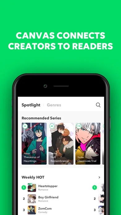 WEBTOON: Comics Screenshots